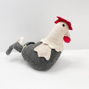 Rooster Doorstop Plush